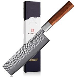 KEEMAKE 7-Inch Nakiri Knife - Japanese Vegetable Knife