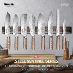 Huusk 7.7-Inch Japanese High Carbon Cleaver Knife