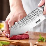 Huusk 7.7-Inch Japanese High Carbon Cleaver Knife