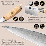 XINZUO 8.3" Professional Japanese Chef Knife