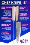 Dalstrong Phantom Series 8" Japanese Chef Knife