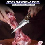 14-in-1 Japanese Butcher Knife Set with Roll Bag