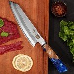 Dnifo 8-Inch Japanese Kiritsuke Chef Knife