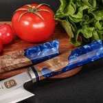 Dnifo 8-Inch Japanese Kiritsuke Chef Knife