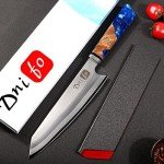 Dnifo 8-Inch Japanese Kiritsuke Chef Knife