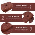 Japanese Wood Knife Handle Replacement for Chefs