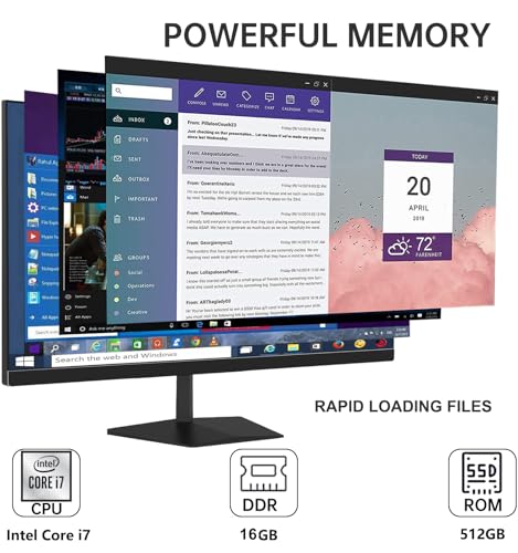 27" All-in-One PC Core i7 16GB RAM 512GB SSD