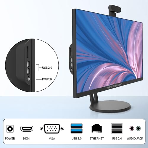 24' Intel i7 Quad-Core All-in-One Desktop PC