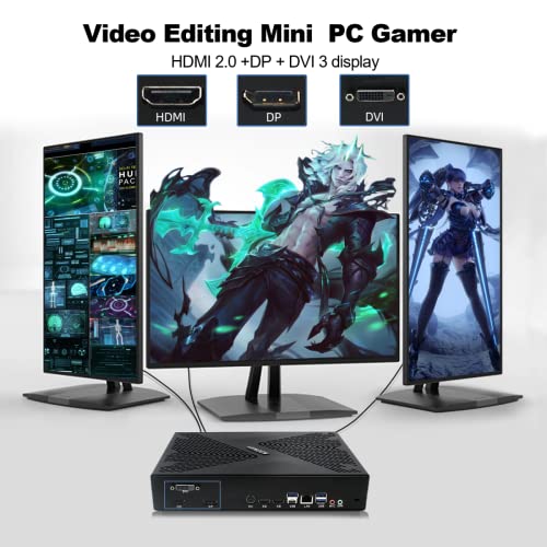 VENOEN Mini PC Gaming with Core i9 11900