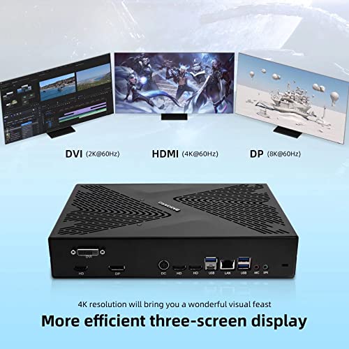 Mini Gaming Desktop PC Core i9 11900 64G RAM 512G SSD 1TB HDD Windows 11