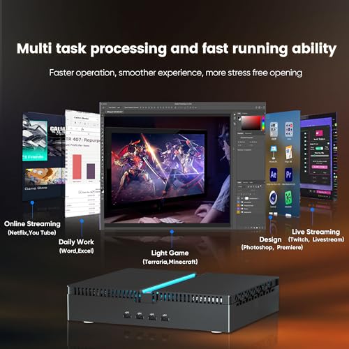 Mini Gaming PC: i9-12900F, RTX2060, 64GB RAM, 1TB SSD