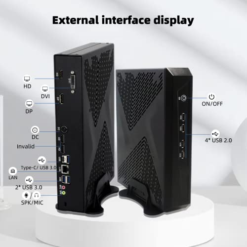 Mini Gaming PC Windows 11 Pro GTX 1650 Core i9 64GB RAM