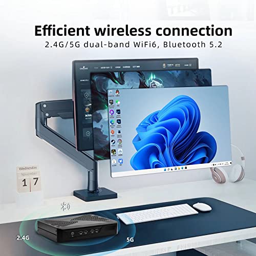 Mini Gaming Desktop PC Core i9 11900 64G RAM 512G SSD 1TB HDD Windows 11