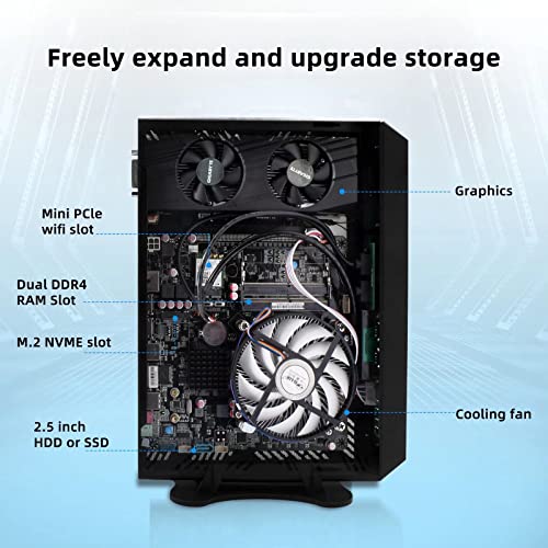BASOARO Gaming Computer Windows 11, i9, 64G RAM