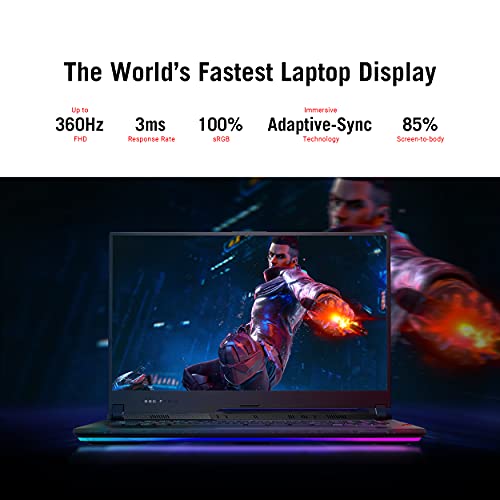 ASUS ROG Strix Scar 17 Gaming Laptop, 360Hz FHD