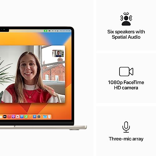 2023 Apple MacBook Air with M2 Chip, 15.3-inch Display