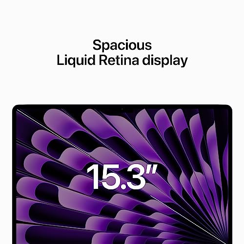 Apple 2023 MacBook Air with M2 chip: 15.3-inch Screen