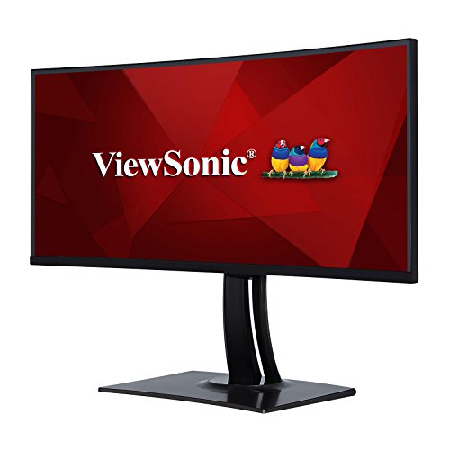 ViewSonic 38" WQHD+ Curved Monitor for Graphic Design