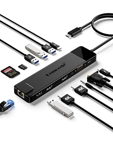 13 in 1 USB C Docking Station for Laptops