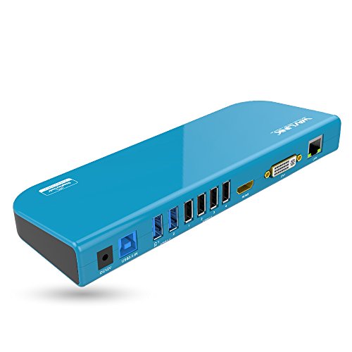 WAVLINK USB 3.0 Docking Station Laptop, Dual Video Display