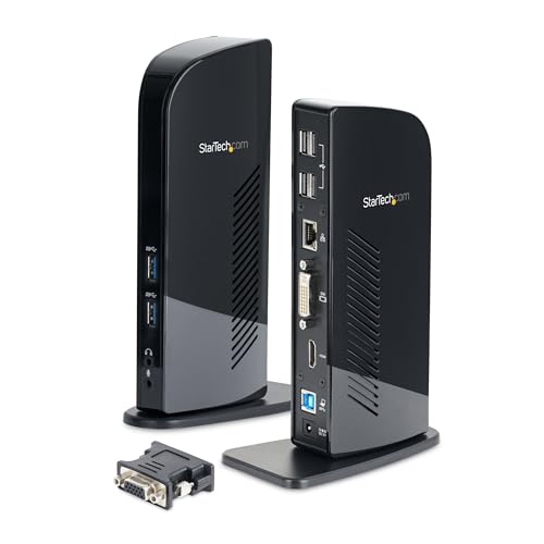 StarTech USB 3.0 Dual Monitor Docking Station