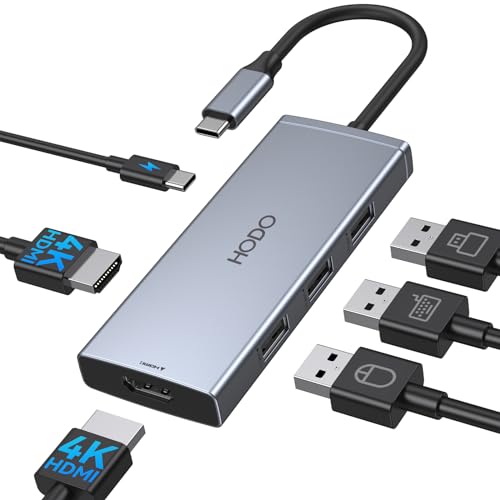 USB C Dual Monitor Docking Station for Laptops