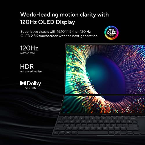 ASUS Zenbook Pro 14 Duo OLED Touch Laptop