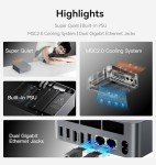 Beelink GTR7 PRO Mini Gaming PC Ryzen 9