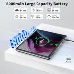 QDDQ 2-in-1 Android Tablet with Keyboard & Accessories