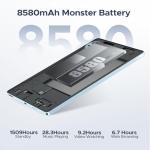 DOOGEE 11" Android 15 Tablet with 128GB Storage