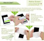 Individually Wrapped Screen Cleaner Wipes - 120 Pack