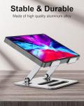 Adjustable Aluminium Tablet Stand for iPad and Kindle
