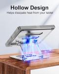 Adjustable Aluminium Tablet Stand for iPad and Kindle