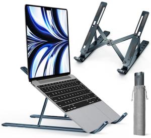 Adjustable Aluminum Laptop Stand for 10-15.6” Devices