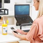 Fellowes 100 Screen and Keyboard Cleaning Wipes