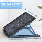 Foldable Portable Laptop Stand, Adjustable & Ventilated