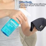 Betron 500ml TV Screen Cleaner with Cloth & Brush
