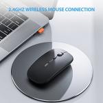 INPHIC Rechargeable Wireless Mouse - Ultra Slim, Silent
