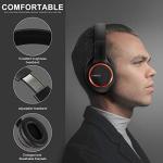 LORELEI X8 Foldable Over-Ear Headphones with Mic