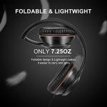 LORELEI X8 Foldable Over-Ear Headphones with Mic