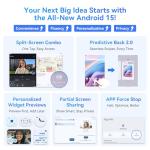 2025 Android 15 Tablet with 10.5 Inch Display