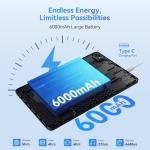 2025 Android 15 Tablet with 10.5 Inch Display
