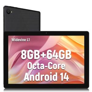 10.1" Android 14 Tablet with Octa-Core Processor