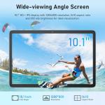 Blackview 10-Inch Android 15 Tablet, Octa-Core, 12GB/128GB