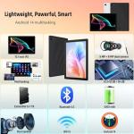 10.1" Android 14 Tablet with Octa-Core Processor