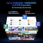2025 Android 15 Tablet with 11" FHD Display