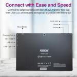 Fusion5 10" Windows 11 Ultra Slim Tablet PC