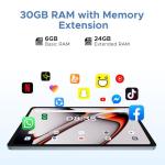 DOOGEE U11 PRO 11" Android Tablet - 30GB RAM