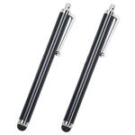 Black Stylus Pens for Phones and Tablets - 2 Pack
