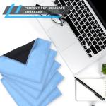 5-Pack Microfiber Cleaning Cloths for Screens